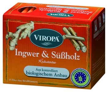 VIROPA Ingwer & Süßholz Tee 